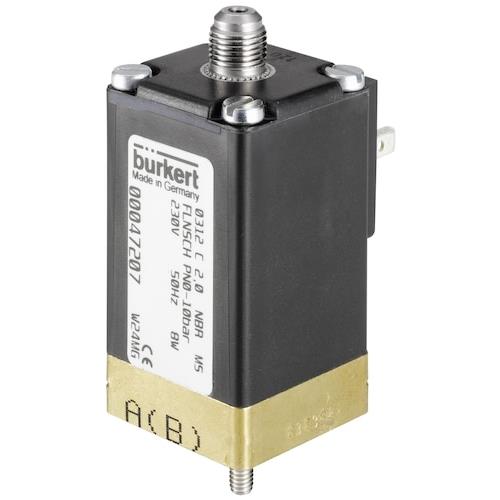 Burkert Fluid Control Systems Direct-Acting 3/2-Way Lifting Armature Valve, Type 0312